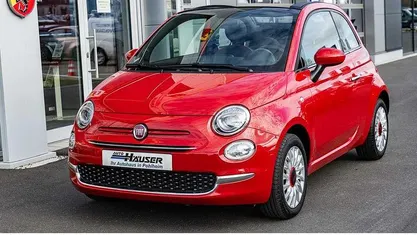 Rot Gebraucht 2023 Fiat 500C Red Cabrio | 13.975 € (Fairer Preis)