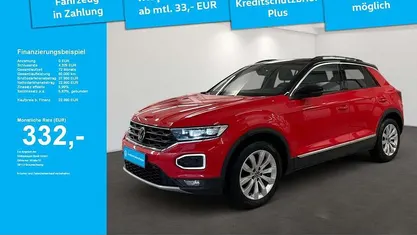 Rot Gebraucht 2021 VW T-Roc Sportline SUV | 22.990 € (Fairer Preis)