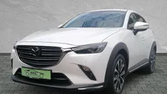 Satinweiß metallic Gebraucht 2021 Mazda CX-3 Selection SUV | 18.800 € (Fairer Preis)