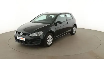 Gebraucht VW Golf VII Trendline 110 PS (80 kW) 2016 Schwarz Limousine