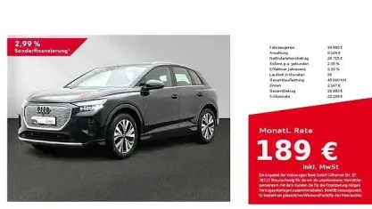 Second-hand Audi Q4 e-tron Advanced 150 kW (204 CP) 2023 Negru SUV