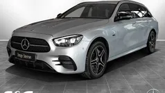 Metalliclack hightechsilber Gebraucht 2021 Mercedes E300 AMG Kombi | 35.970 €