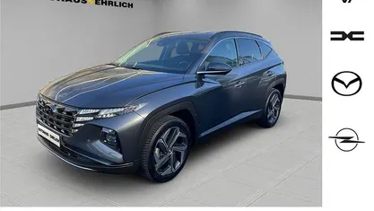 Gebraucht Hyundai Tucson Trend 179 PS (131 kW) 2022 Dark knight / mic (schwarz) SUV