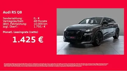 Neu Audi Q8 Ambiente 600 PS (441 kW) 2026 Grau SUV