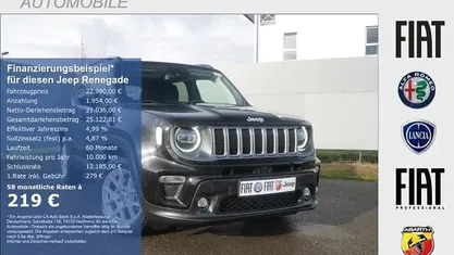 Schwarz Gebraucht 2023 Jeep Renegade Limited SUV | 22.990 € (Fairer Preis)