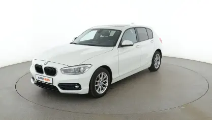 Brugt BMW 118 Sport Line 136 HK (100 kW) 2018 Hvid Hatchback