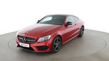 Gebraucht Mercedes C220 170 PS (125 kW) 2017 Rot Coupé