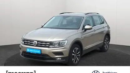 Gebraucht VW Tiguan Comfortline 150 PS (110 kW) 2018 Titanium beige metallic SUV