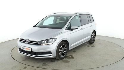 Gebraucht VW Touran United 150 PS (110 kW) 2021 Silber Van / Kleinbus