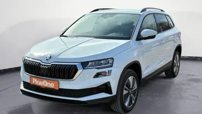 Gebraucht Skoda Karoq Ambition 116 PS (85 kW) 2023 Moonweiss metallic SUV