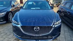 Deep crystal blue Gebraucht 2023 Mazda 6 Exclusive-Line Kombi | 35.970 € (Fairer Preis)