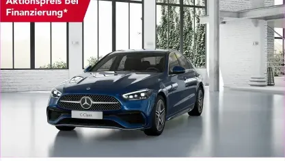 Gebraucht Mercedes C300 AMG 258 PS (189 kW) 2023 Blau Limousine