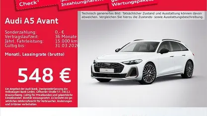 Gebraucht 2025 Audi A5 Edition .1 Kombi | 52.443 € (Guter Preis)