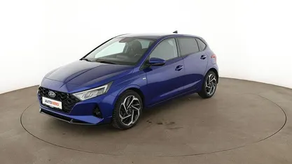 Gebraucht Hyundai i20 Intro Edition 101 PS (74 kW) 2021 Blau Kleinwagen