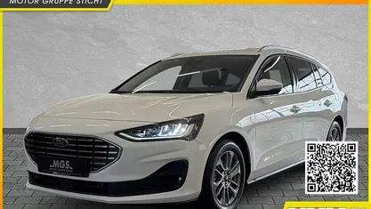 Frozen white Gebraucht 2024 Ford Focus Titanium Kombi | 22.390 € (Fairer Preis)