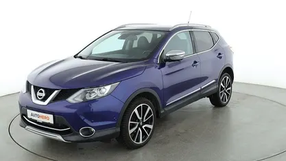Gebraucht Nissan Qashqai Tekna 116 PS (85 kW) 2016 Blau SUV