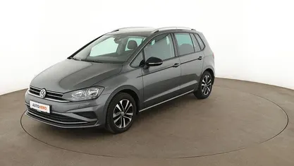 Gebraucht VW Golf Sportsvan IQ Drive 2019 Silber Van / Kleinbus