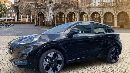 Obsidianschwarz metallic Neu 2025 Ford Puma ST-Line SUV | 28.500 € (Fairer Preis)