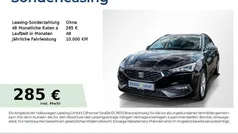 Midnight schwarz metallic Gebraucht 2024 Seat Leon FR Kombi | 28.990 € (Fairer Preis)
