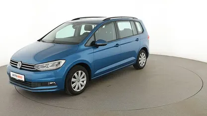 Gebraucht VW Touran Comfortline 150 PS (110 kW) 2018 Blau Van / Kleinbus