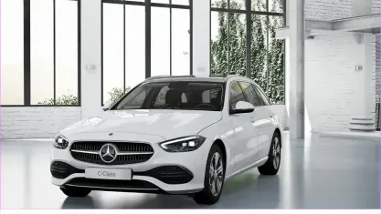 Gebraucht Mercedes C300e Avantgarde 204 PS (150 kW) 2023 Weiß