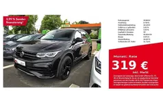 Schwarz Gebraucht 2022 VW Tiguan Allspace R-line SUV | 39.890 € (Fairer Preis)