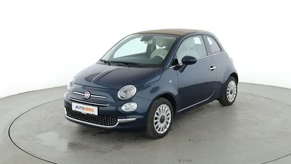 Blau Gebraucht 2019 Fiat 500C Lounge Cabrio | 10.520 € (Fairer Preis)
