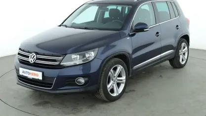 Gebraucht VW Tiguan Sportline 140 PS (102 kW) 2014 Blau SUV