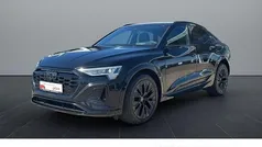 Mythosschwarz metallic Gebraucht 2023 Audi Q8 Sportback e-tron S-Line SUV | 54.940 € (Superpreis)