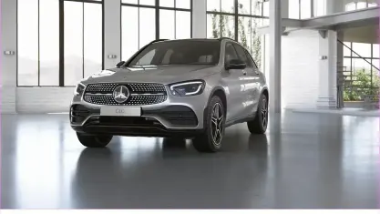 Gebraucht Mercedes GLC300 AMG 258 PS (189 kW) 2020 Silber