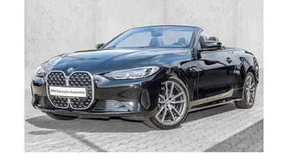 Schwarz uni Gebraucht 2022 BMW 420 Sport Line Cabrio | 35.980 € (Guter Preis)