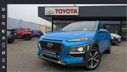 Gebraucht Hyundai Kona Premium 177 PS (130 kW) 2018 Blau SUV