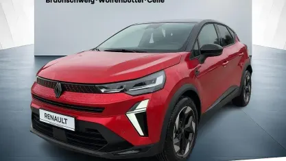 Neu Renault Captur 2025 Dezirrot mit dach in black pearlschwarz (rot) SUV