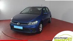 Blau (reef blue metallic) Gebraucht 2022 VW Polo Limousine | 13.949 € (Guter Preis)