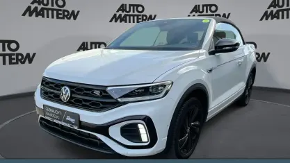 Gebraucht VW T-Roc Cabriolet R-line 150 PS (110 kW) 2024 Weiß Cabrio