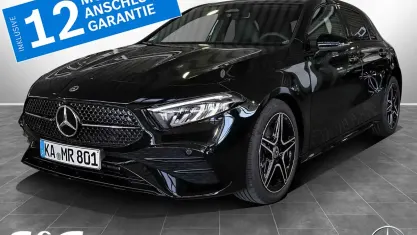 Gebraucht Mercedes A180 AMG 136 PS (100 kW) 2025 Metalliclack kosmosschwarz Limousine