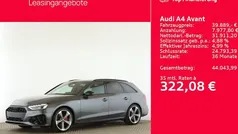 Grau Gebraucht 2023 Audi A4 S-Line Kombi | 37.620 € (Teuer)