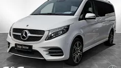 Bergkristallweiß metallic Gebraucht 2021 Mercedes V250 Edition Van / Kleinbus | 49.840 € (Fairer Preis)