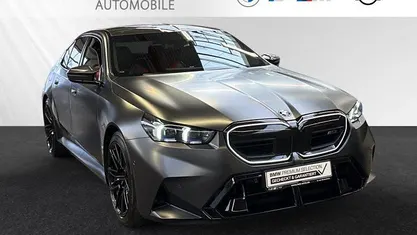 Bmw individual frozen deep grey metallic Gebraucht 2024 BMW M5 Sport Line Limousine | 130.900 € (Fairer Preis)