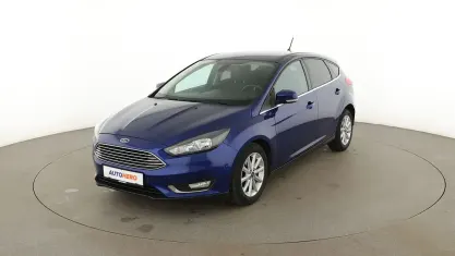 Brugt Ford Focus Titanium 101 HK (74 kW) 2018 Blå Sedan
