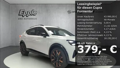 Neu Cupra Formentor VZ 265 PS (194 kW) 2025 Weiß SUV