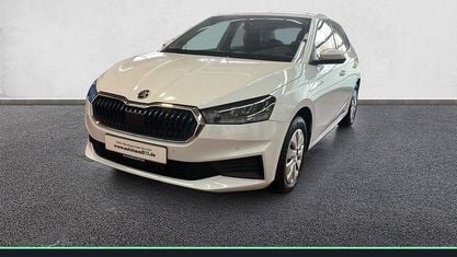 Gebraucht Skoda Fabia Ambition 110 PS (80 kW) 2022 Moonweiß perleffekt Kleinwagen