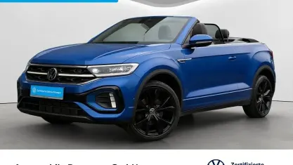 Gebraucht VW T-Roc Cabriolet Beats 150 PS (110 kW) 2023 Ravennablau metallic schwarz Cabrio