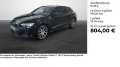Schwarz (mythosschwarz metallic) Gebraucht 2025 Audi RS3 Ambiente Limousine | 68.830 € (Fairer Preis)