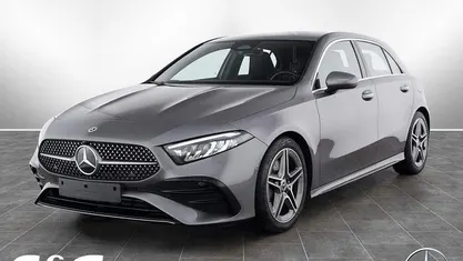 Metalliclack mountaingrau Gebraucht 2024 Mercedes A220 AMG Limousine | 35.977 € (Fairer Preis)