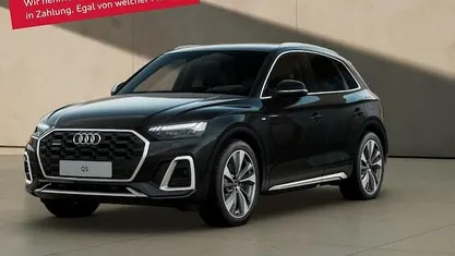 Mythosschwarz metallic Gebraucht 2025 Audi Q5 Business SUV | 62.420 € (Fairer Preis)