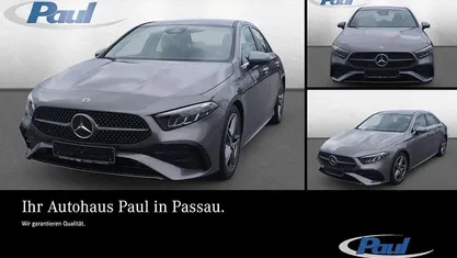 Grau Gebraucht 2024 Mercedes A220 AMG Limousine | 36.890 € (Fairer Preis)