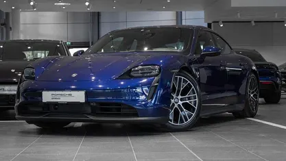 Gebraucht Porsche Taycan 350 kW (476 PS) 2023 Enzianblaumetallic Limousine