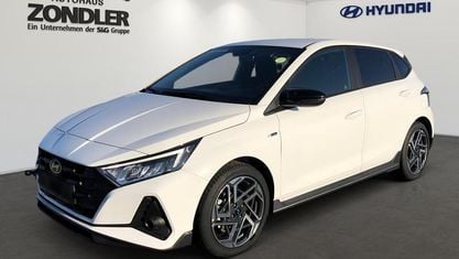 Neu Hyundai i20 N Line 101 PS (74 kW) 2025 Weiß Limousine