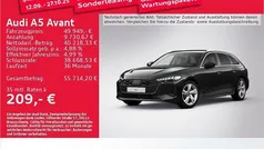 Mythosschwarz metallic Gebraucht 2025 Audi A5 Ambiente Coupé | 49.949 € (Superpreis)